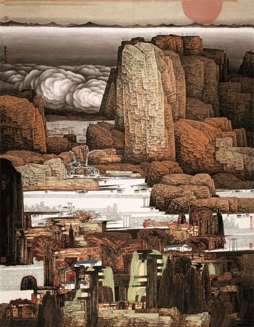 薛亮  苍瞑  120cm×96cm